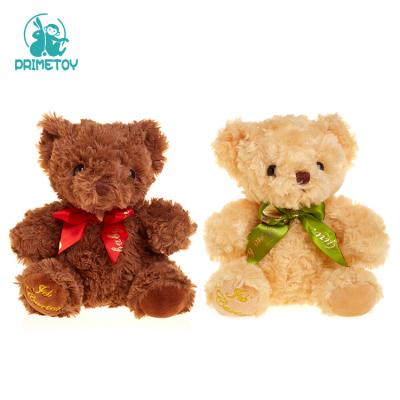 China Gift Personalized Cute Logo Plush Small Teddy Bear Plush Toys Mini Teddy Bear for sale