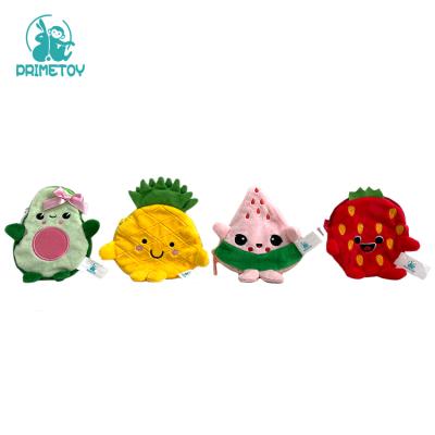 China Wholesale Custom Size Gift Factory Price Mini Plush Fruit Keychain for sale