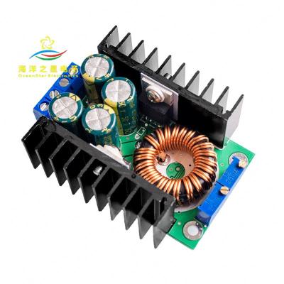 China DC-DC 9A 300W 5-40v to 1.2-35v Power Supply Module DC Buck Converter Conductive Wire for sale