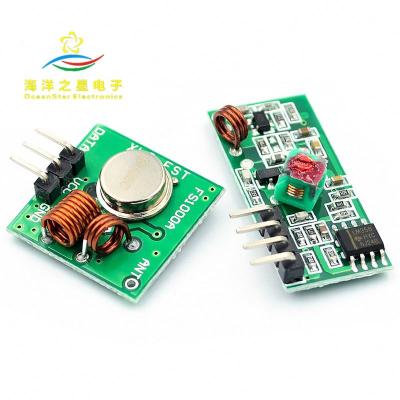 China wireless super regenerative 5v receiver module and wireless transmitter module 433/315MHZ XH-M601 for sale