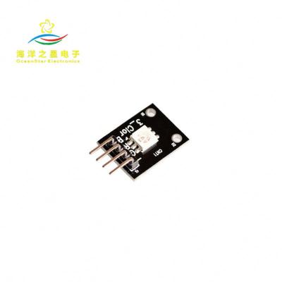 China Tricolor full color LED can control colorful lights smd RGB module KY-009 MCU-219 INA219 I2C for sale