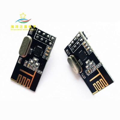 China NRF24L01+ Upgrade Edition SI24R1 2.4G Wireless Module Enhanced Transceiver NRF24L01 Wireless Module for sale