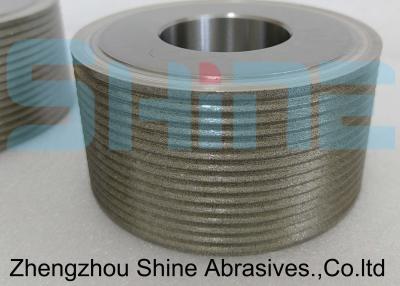 China Omgekeerde Geplateerde Opmakers Diamond Form Rollers 120mm voor Malende Wielen Te koop