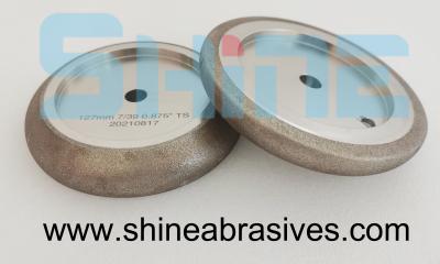 China Roda de moedura revestida de alta qualidade do CBN Diamond Grinding Wheel Electroplated Cbn para a serra da faixa à venda