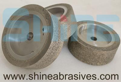 China 3mm Radius Metal Bond Grinding Wheels Resin Abrasive Hot Press Molding Process for sale