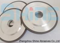 China 100mm 14F1 Resin Bond Diamond / CBN Grinding Wheel For Cemented Carbide for sale