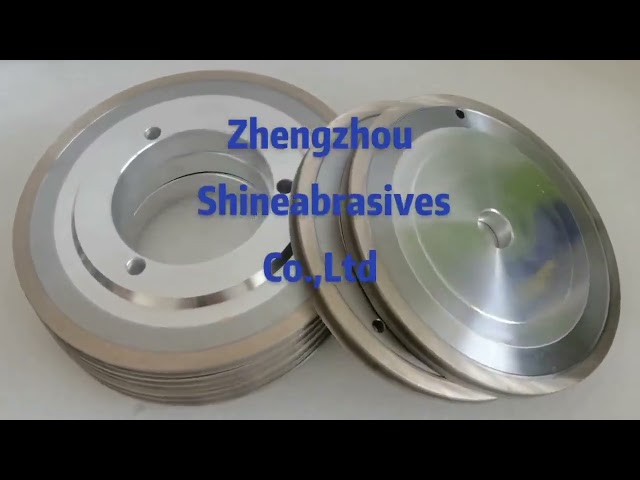 ISO 1F1 Metal Bond 8 Inch Cbn Grinding Wheel Aluminum Body