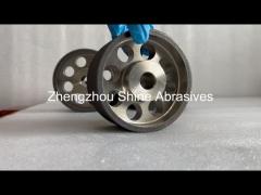 6 Inch 150mm CBN Grinding Wheel Electroplated Bond With Aluminium Body