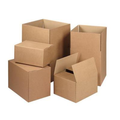 China Recycled Materials Amazon Ebay Corrugated Small Cardboard Shipping Mailing Boxes With High Quality Low Prices for sale