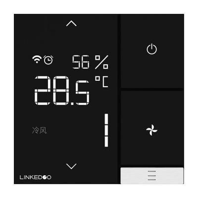 China Hot Selling Central Air Conditioning Smart Thermostat Wifi Link Remote App Control Thermostat for sale