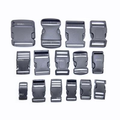 China Factory direct wholesale China horizontal plane zipper side version buckles universal custom logo side version buckles for sale