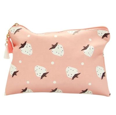 China Custom Size Eco-friendly Design Cosmetic Bag Exporter And Manufacturer Of Bag Women Cosmetic Pouch Cosmetic Case Make Up Travel Bag At Wholesale Price for sale