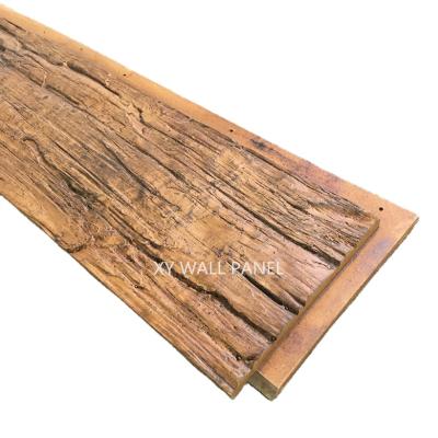 China Canton Foshan Modern Imitation Faux Stacked Wood Panel For Walls for sale