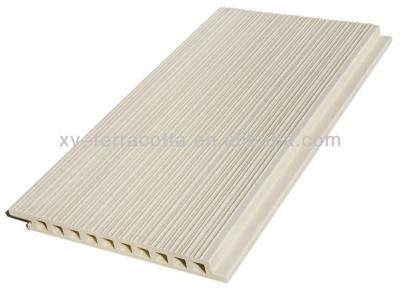 China White Composite Terracotta And Aerated Ceramic Tile , Composite Ceramic Panel for sale