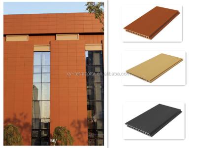 China Exterior Tiles Terracotta Panel Facade Wall Cladding for sale