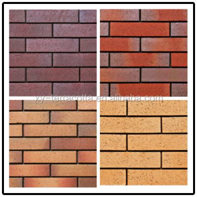 China Garden Reclaimed Clay Brick Textile Brick Handmade Clay Bricks for sale