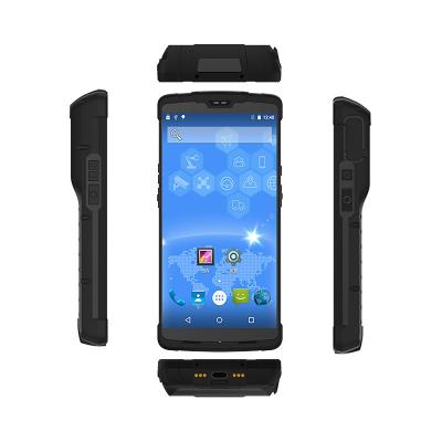 China Handheld Android 8.1 OS RFID Reader Wireless 4G Terminal Computer UHF RFID Reader Handheld UHF 860-960MHZ for sale