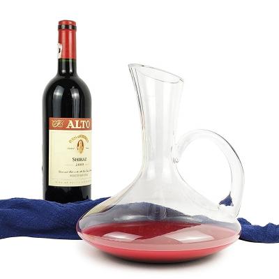 China Wholesale Manual Grinding and Polishing Crystal Glass Decanter Wine Decanter Crystal Red Wine Decanter Handmade for sale