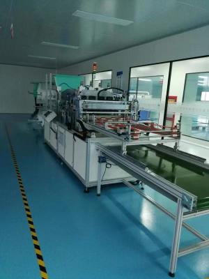 China 380V 3P Volledig automatische machine voor het maken van niet-geweven zakken Ultrasone externe trapeziumvormige filterzakken met middelmatige efficiëntie Te koop