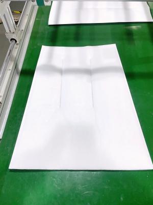 China Máquina de fabricação de sacos não tecidos trapezoidais planos ultra-sônicos com 1-12 posições de solda no centro à venda