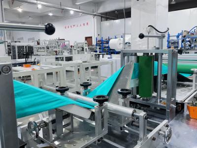 Cina Tissu 3 Ply Maschera macchina di produzione completamente automatica di varie dimensioni e forme cambiando lo stampo in vendita