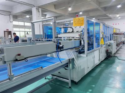 China Ultrasone luchtfilter zak maken machine Automatische productie van middelmatige efficiëntie filterzakken XL-7008 Te koop