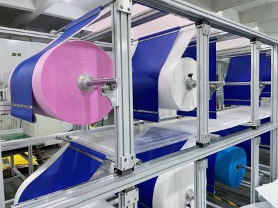 Chine 6 kW 5-7M/min Machinerie avancée pour la production de sacs de filtre à air à ultrasons à moyenne efficacité à vendre