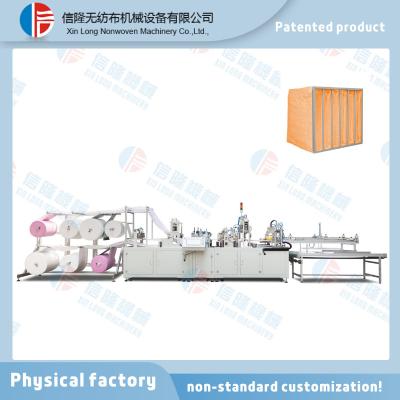 China Disposable Exhaust Filtration Bag-making Machine With Stable Operation. for sale