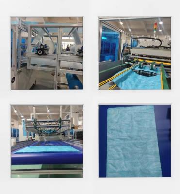 China XL-7008 Automatische Produktion von mittleren Effekt Ultraschall-Luftfilter Taschenherstellung Maschine zu verkaufen