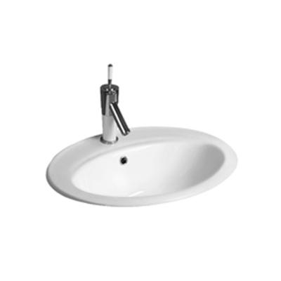 China Modern Chinese Manufacturers Hot Selling Bathroom Wash Ceramic Sinks Hang Basin Wall Mounted Sink for sale