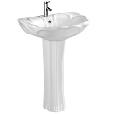 China Good Quality New Arrival Easy Clean Cheap Modern Hand Wash Basin Pedestal Sink for sale