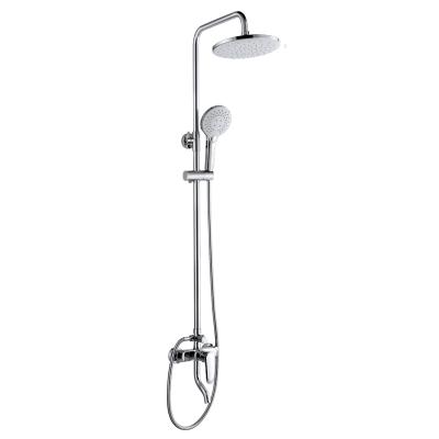 China With Top Quality Slide Bar Shower Faucet Set Wall Mounted Bathroom Shower With Faucet for sale