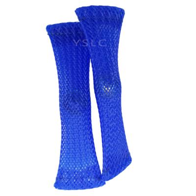 China Colorful Flexible Marble Mesh Fidget Toy PET Expandable Braided Sleeving for sale