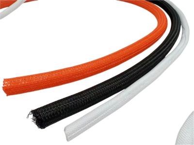 China UL 94 V-2 Black Flexible Split Cable Wrap Sleeving For Temperature -50°F To 150°F for sale