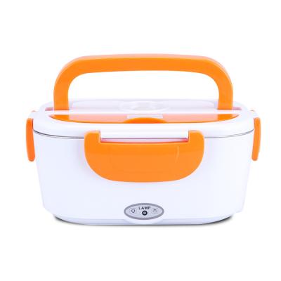 China Viable Plastic Food Heater Portable School Food Rectangle Electric Food Bowl For Elementary School for sale