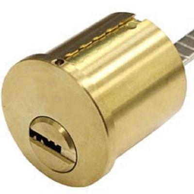 China Brass Safe Rim Lock Cylinder Types With Brass Key for sale