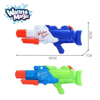 China Hot Sales Water Gun Customize Logo Plastic Party Kids Adult Water Gun Toy for sale