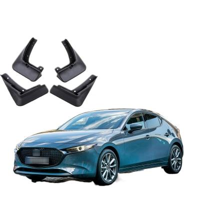 China EVA Car Mud Flaps Splash Guards Mudguards Damper Mud Flaps Accessories For Mazda 3 (BP) Axela 2019 2020 for sale