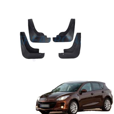 China EVA Car Mud Flaps Splash Guards Mudflaps Damper Mud Flaps Accessories For Mazda 3 2009 2010 2011 2012 for sale