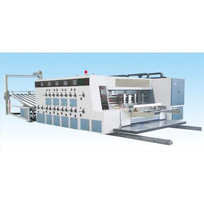 China Factory Carton Printing Slotting Die Cutting Line Manual Feeder Packing Case Box Die Cutting Machine for sale