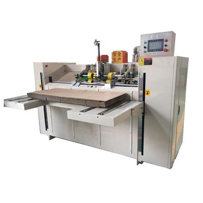 China High Quality Medical Double Piece Semi-automatic Corrugated Corrugated Box Quilting Machine for sale