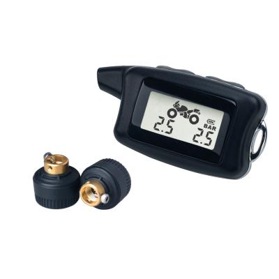 China Wireless Tire Pressure Monitoring System For 2 Wheel Motorcycle With TPMS Sensors Outer Diameter: 21mm for sale