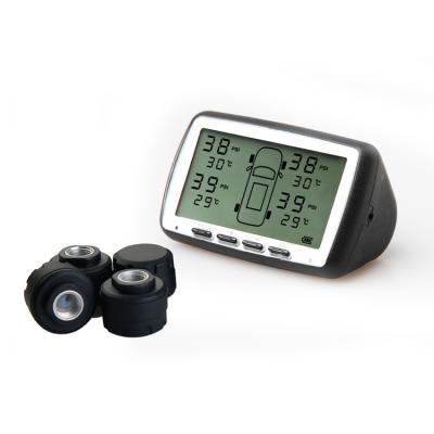 China wireless tire pressure monitoring system tpms with external sensors, 4 TPMS wheels diameter: 18 mm for sale