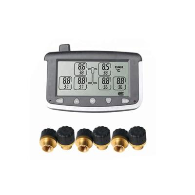 China External sensor 433.92mhz TPMS TM515T6/Shipping and rv truck and trailer motorhomeTire Pressure Monitoring System 6 Tire Handling for sale