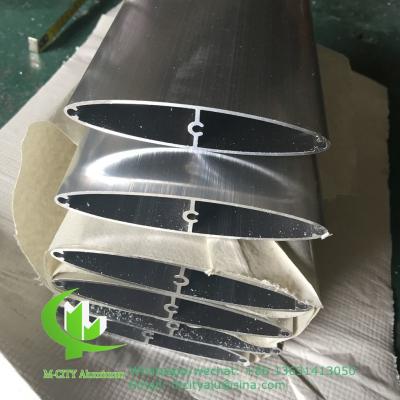 China guangdong manufacturer aluminium louvres for building decoration as per architect design 100mm size for sale