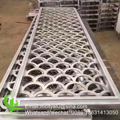 China privacy panels Aluminum decorative panel wall panel for wall with 2mm metal sheet 1m x 1m in China for sale