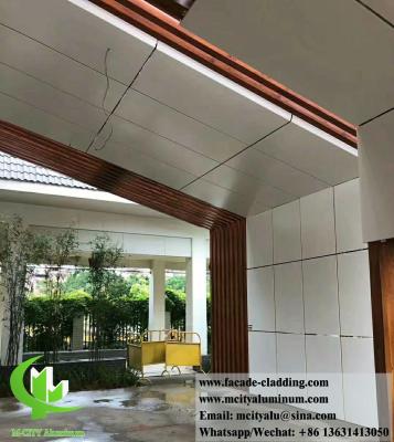 China Solid Wall Panel Metal Cladding Aluminium Panels For Building Facades for sale