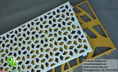 China Laser Cut Privacy Panels Metal Screens For Interior Exterior Wall Cladding Decoration Aluminium Anti Rust Material for sale