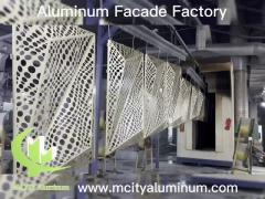 3D metal cladding wall panel
