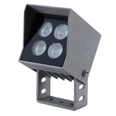 China IP65 8W LANDSCAPE Square Projection Light With Hoods 3000K 4000K 6000K 12v DC Led Flood Lights Waterproof For Facade Lighting for sale